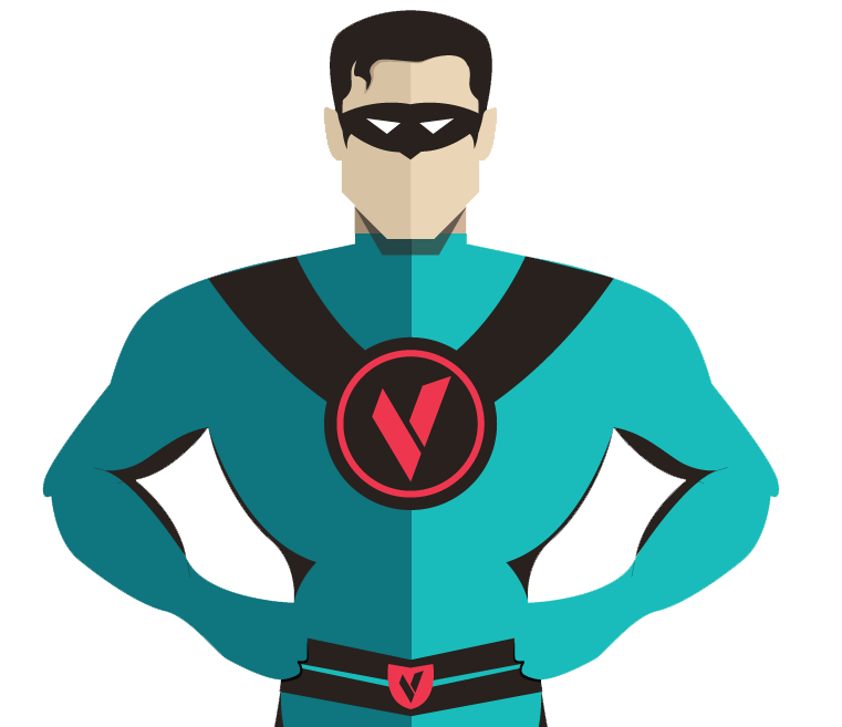 VSuper, the VapourHost mascot